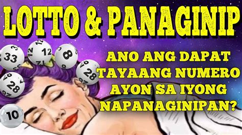 numero ng panaginip sa lotto|Lottery Dream Numbers .